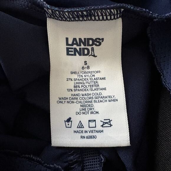 Lands End Chlorine Resistant One Piece Swimsuit Womens Size Small 6-8‎ (562) - Picture 5 of 5